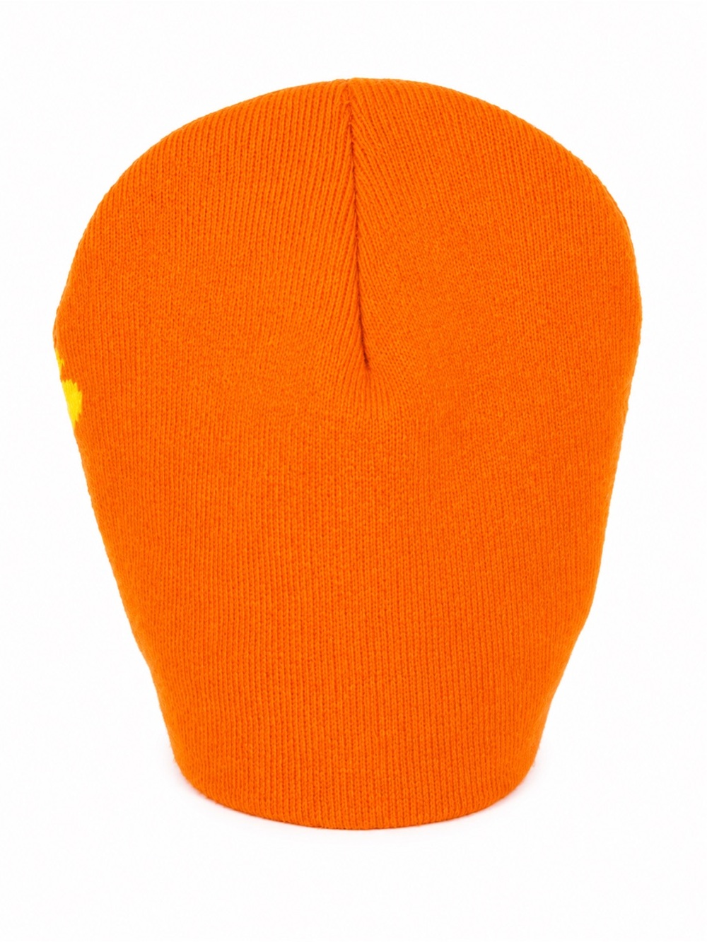 Rich Mob Orange & Yellow Knit Beanie Hat - Picture 2 of 2